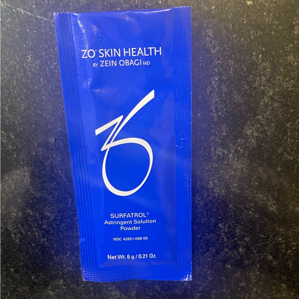 SURFATROL Astringent Solution Powder,Box of 11 packs(.21oz),ZO Skin Health-Obagi